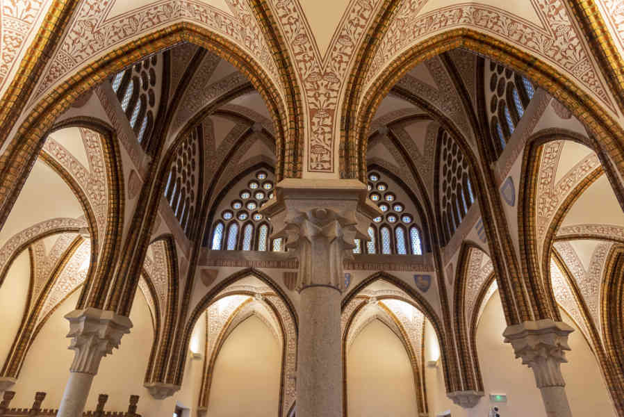 León 035 - Astorga - palacio Gaudí - planta 1.jpg
